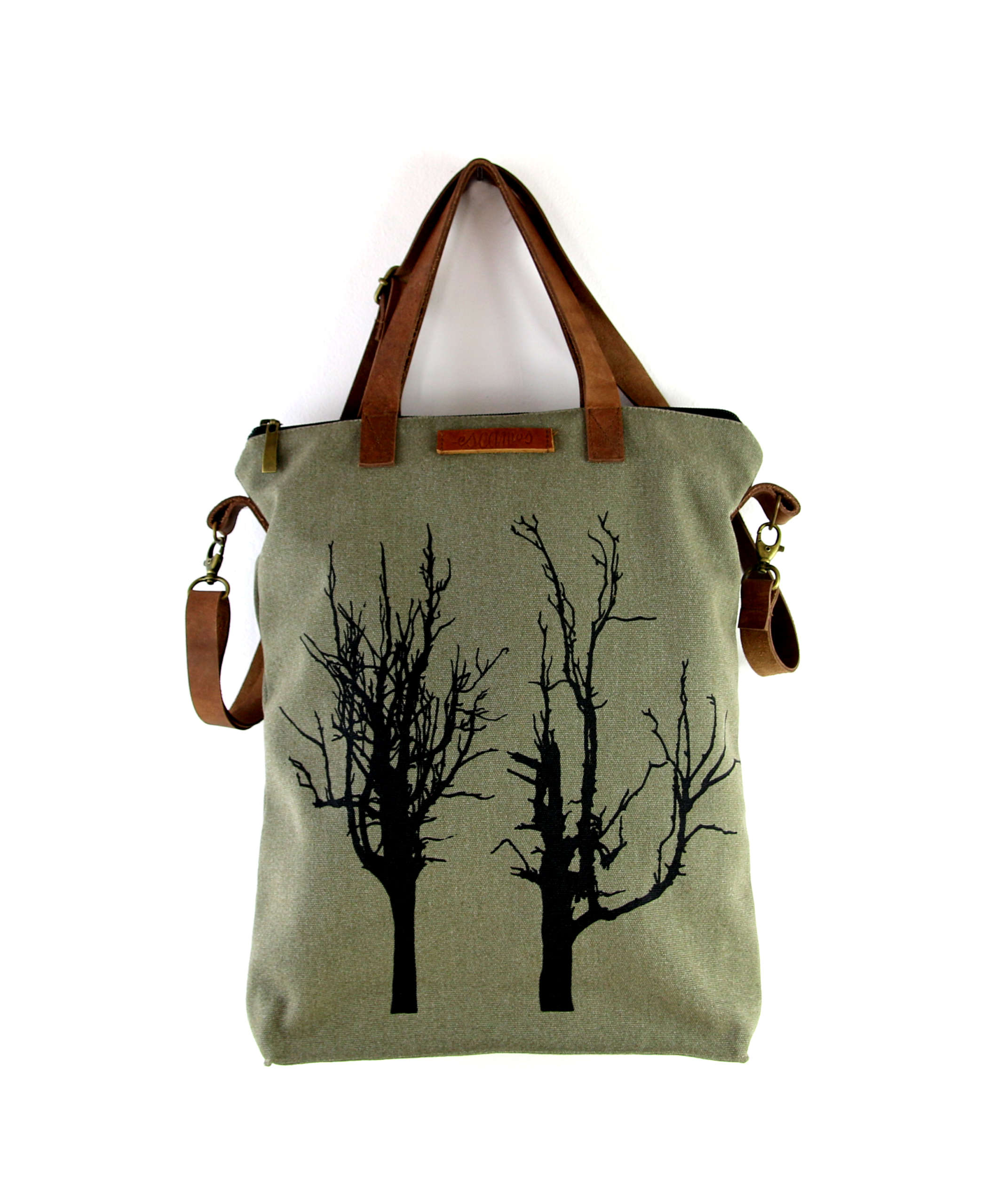 Mochila Caqui Árboles