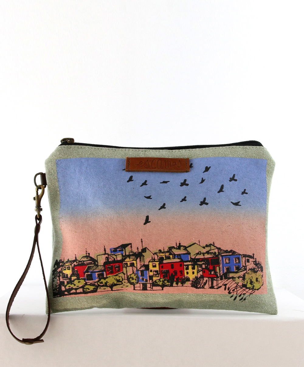 Neceser Aguamarina Pueblo