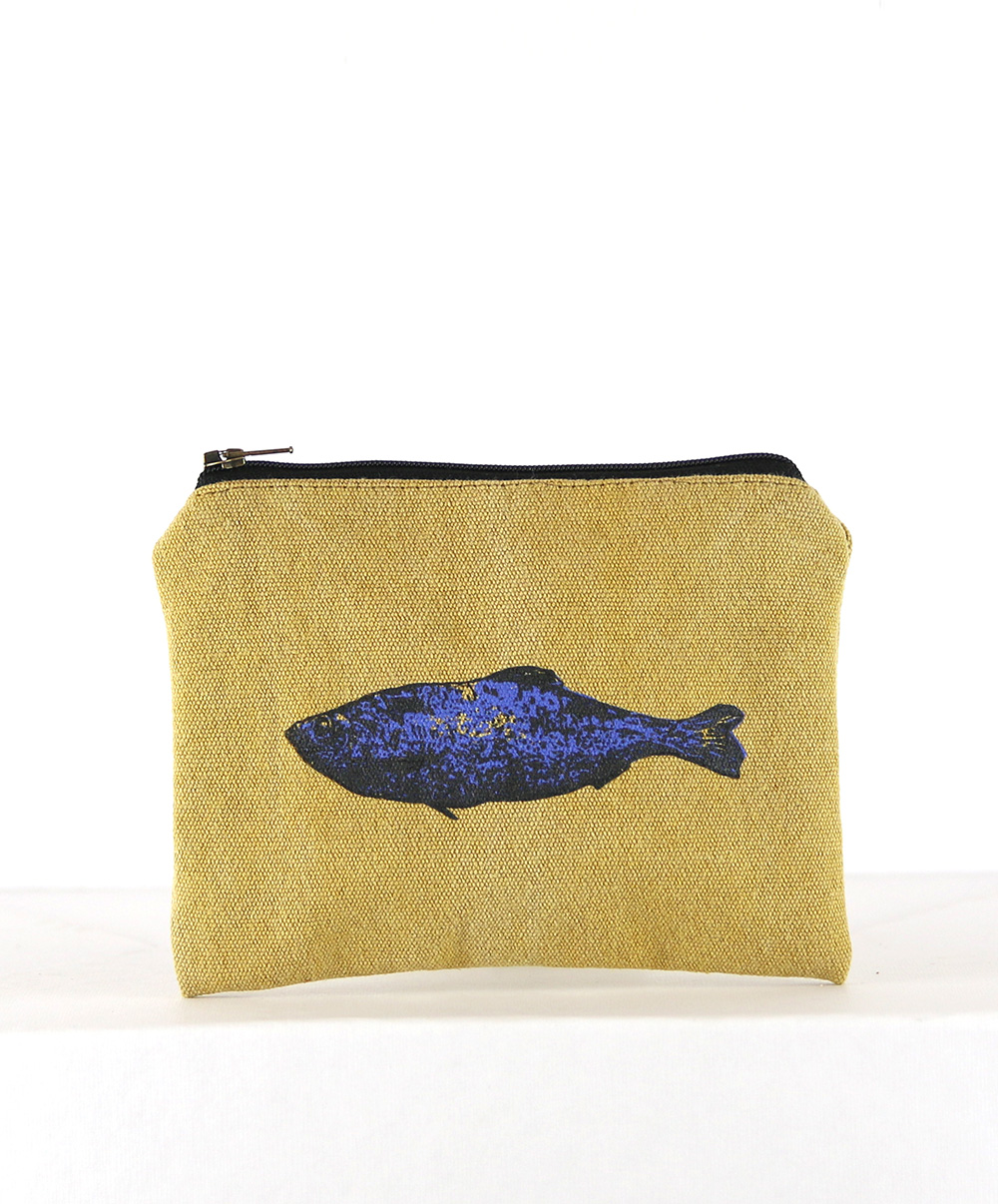 Cartera Mostaza Pez Ultramar