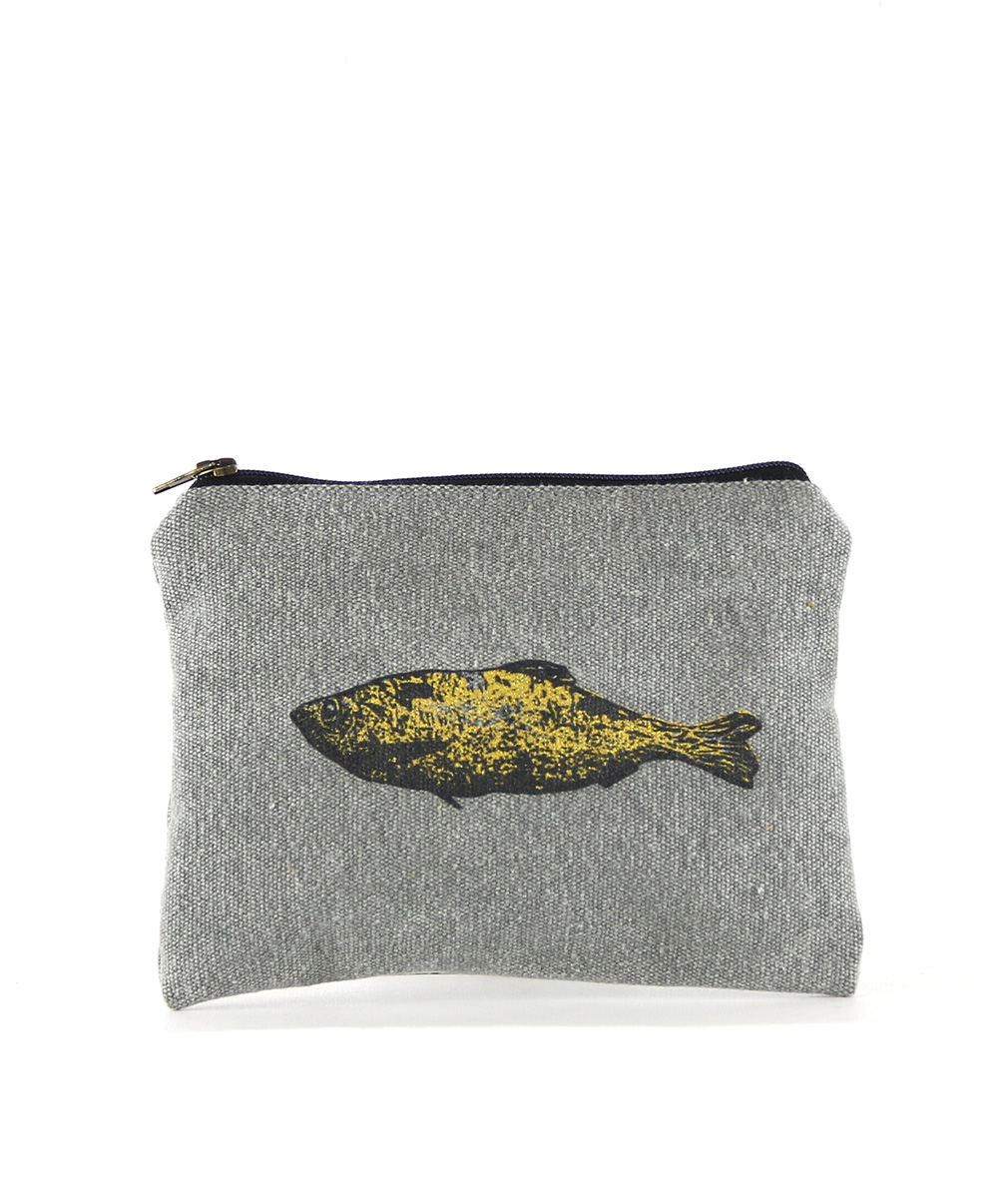Cartera Gris Pez Pezoro