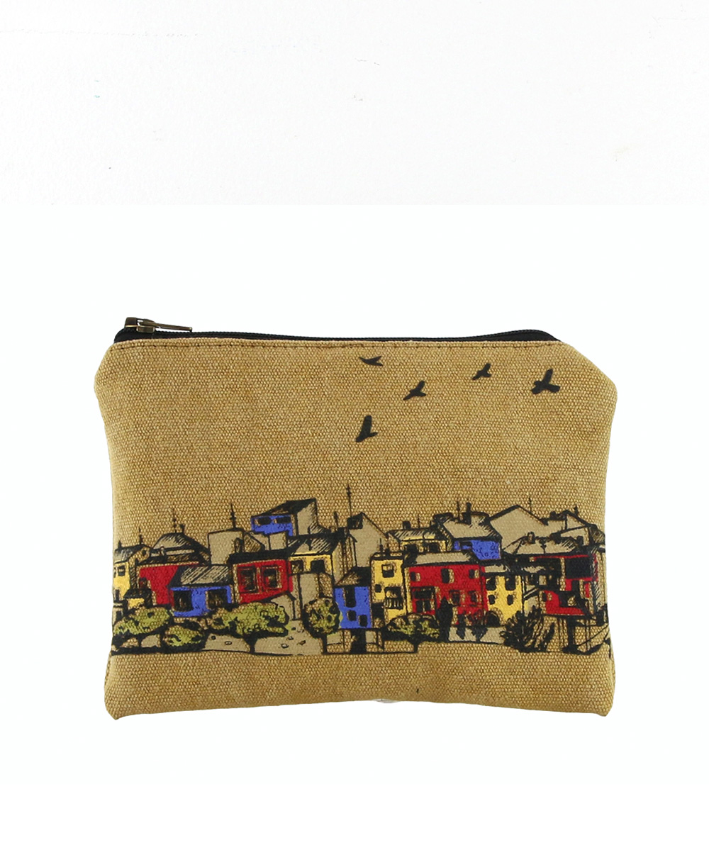 Cartera Pueblo Mostaza