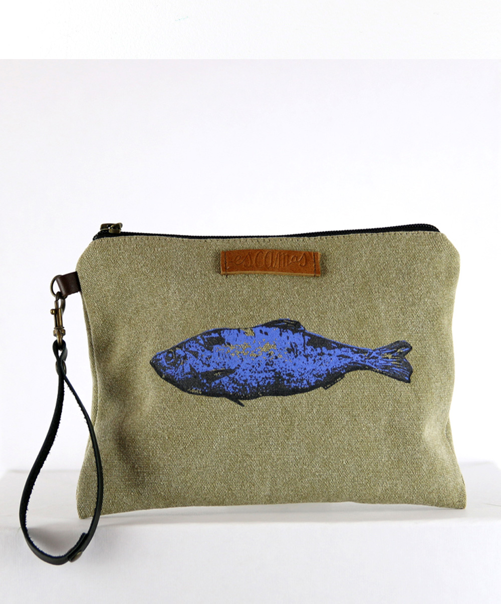 Neceser Stone Pez Azul