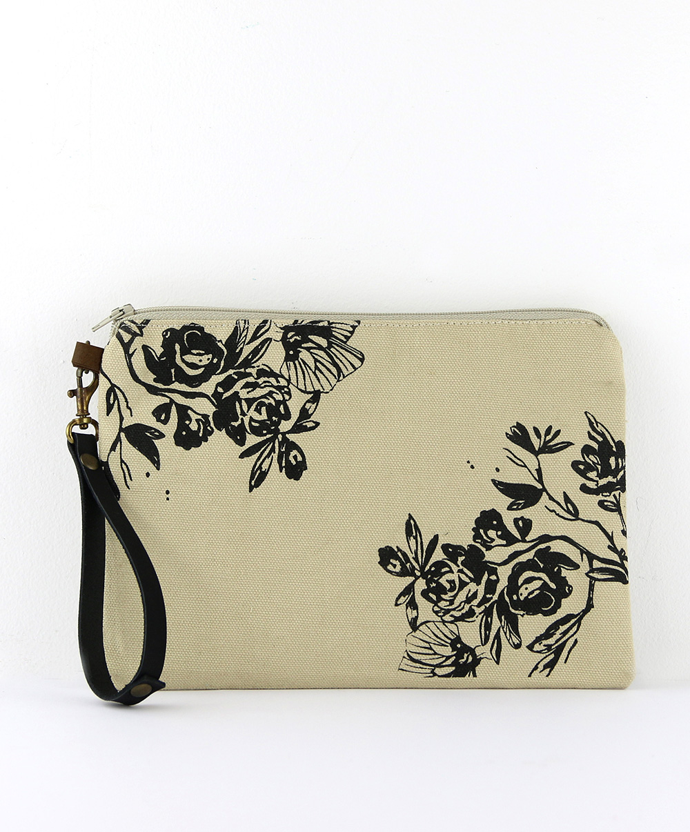 Neceser vegetal beige